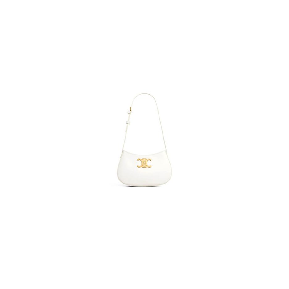 Ce**e medium tilly bag in shiny calfskin