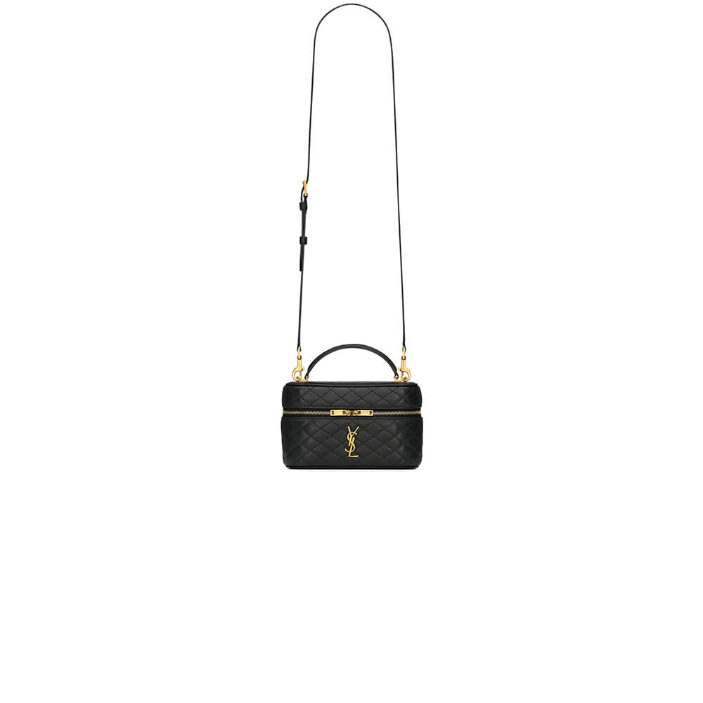 YSL GABY lambskin cosmetic bag